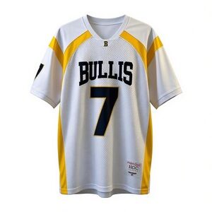Dwayne Haskins High School Nostalgia White and Yellow Men's Jersey